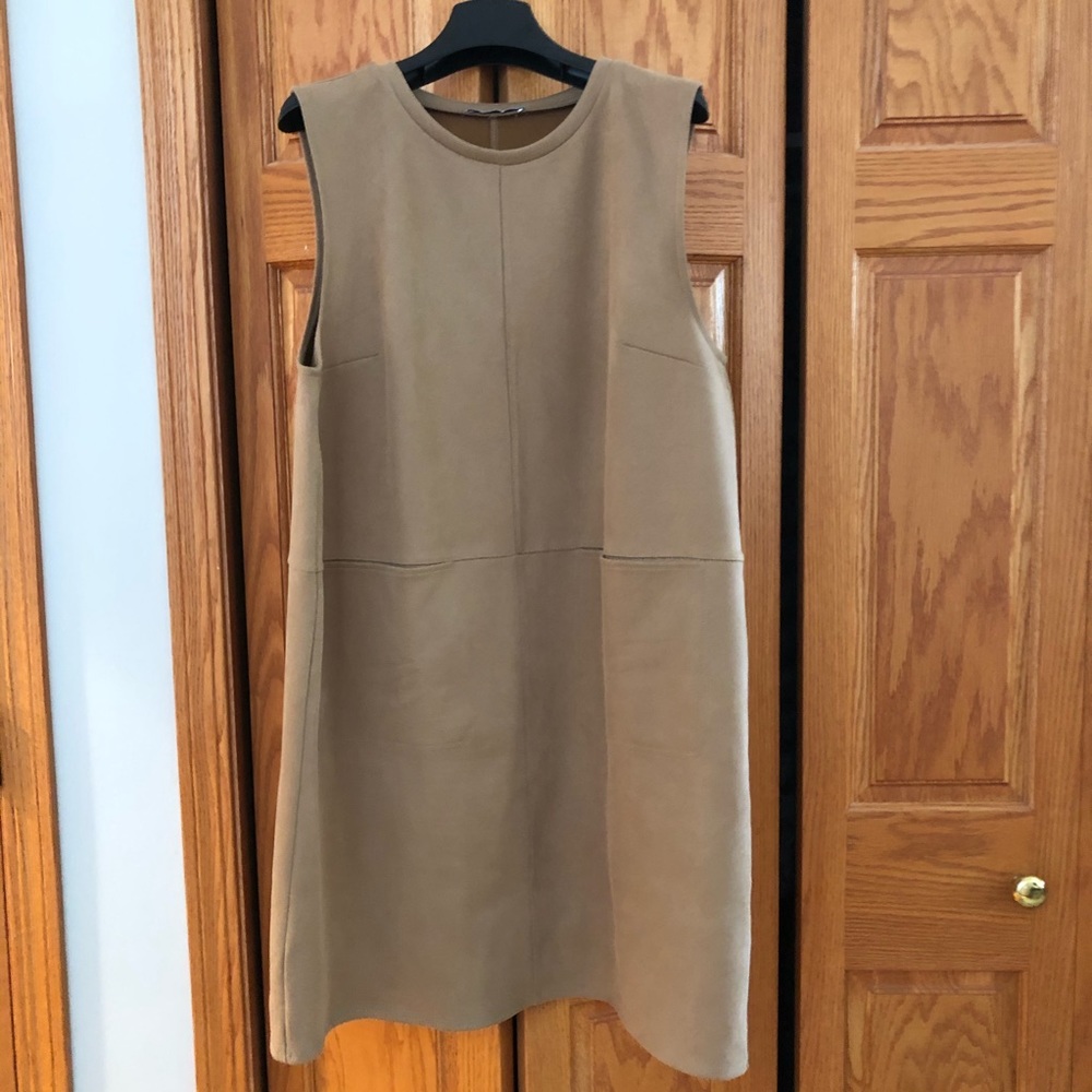 Zara Sleeveless Dress with Pockets Size XL - Picture 4 of 12